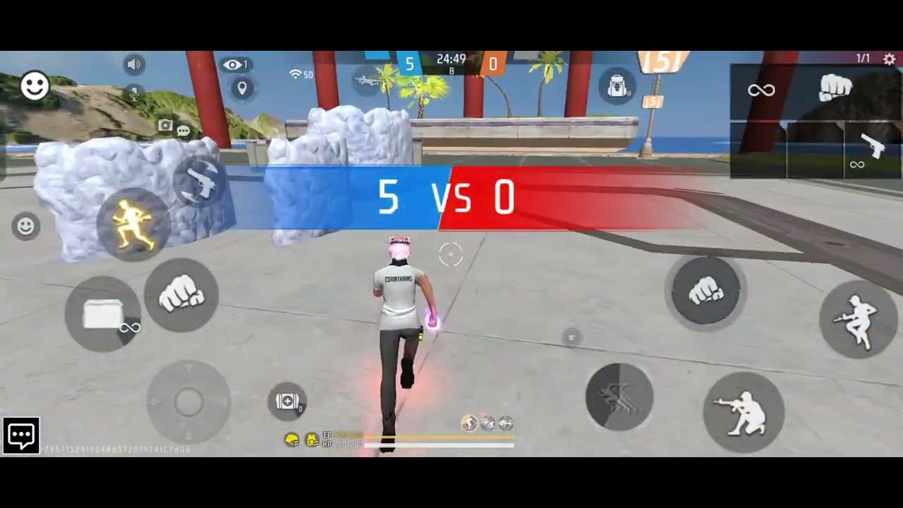 Free fire craftland chilling with deserteagle //if want to see more videos then subscribe my channel