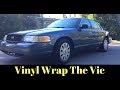 Crown vic vinyl wrap police sticker shadows and the buy back