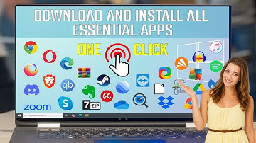 How to Install All Essential Software on New PC with One Click