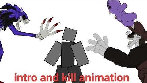 Intro and kill animation killers in pillar chase 2 (dc2) part 1 