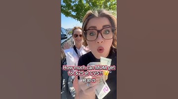 How many things can Mom & I get at CVS with a $25 budget?!? 🫣 #cvsdeals #learntocoupon #savingmoney