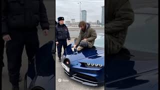 неожиданный поворот #машина #полиция #shorts