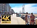 Middelkerke, Belgium 🇧🇪 beach Promenade walk - 4K 60FPS