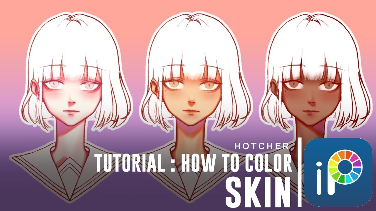 IbisPaintX] How to Color Skin Tutorial 