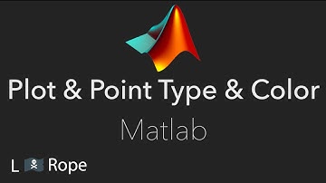 Plot and Point Type & Color in Matlab
