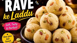 Soft & Tasty Rava Ke Laddu 😋✨ #RavaLaddu #SweetRecipe #ShaistaVlogKitchen screenshot 1