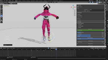 Blender: Seamlessly Add Frame-by-Frame Animation Between Two Actions from RealMotion Pro