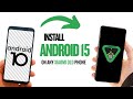 How to Install Android 15 Custom ROM on Any Phone| Step-by-Step Guide (2025)