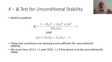 Chapter 12 Part 05 Conditionally Stable  Microwave Amplifier