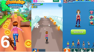 Subway Princess Runner Game : Princess Run Gameplay Walkthrough Part 6 best game  (iOS, Android)