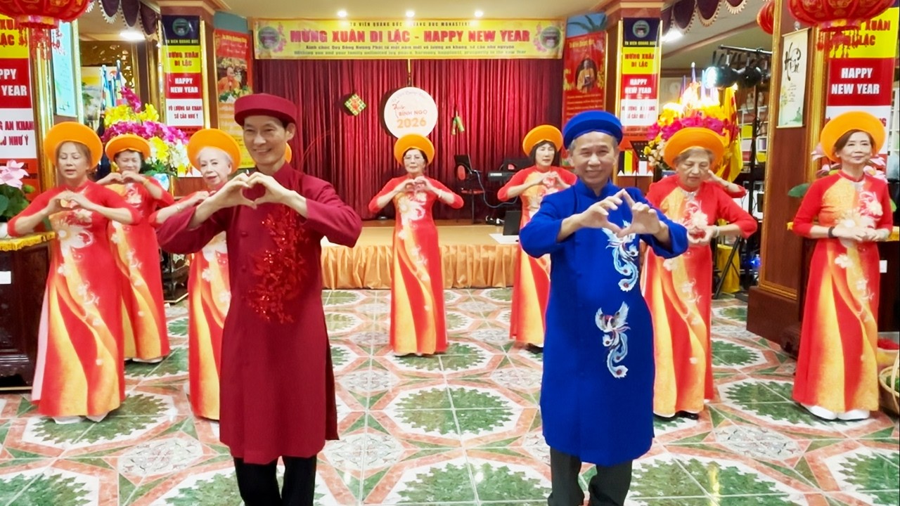 Cánh Thiệp Đầu Xuân - do Hội Cao Niên Đông Dương (Blackburn) trình diễn ngày 22/02/2026