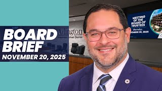 Arlington ISD Board Brief -  November 20, 2025