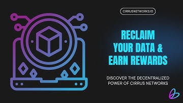 Reclaim Your Data & Earn Rewards: The Decentralized Power of Cirrus Networks & the Gnodi Blockchain