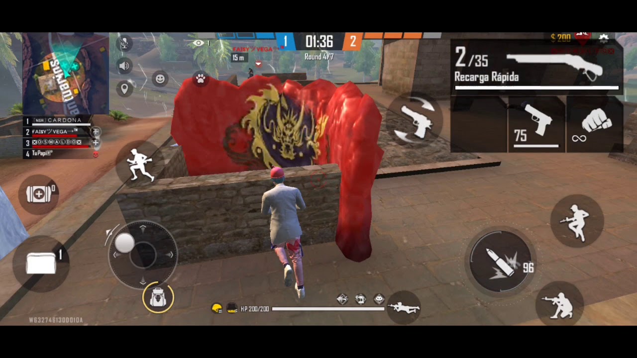 FREE FIRE CORTOS RANDOM 1 VG ARES YouTube