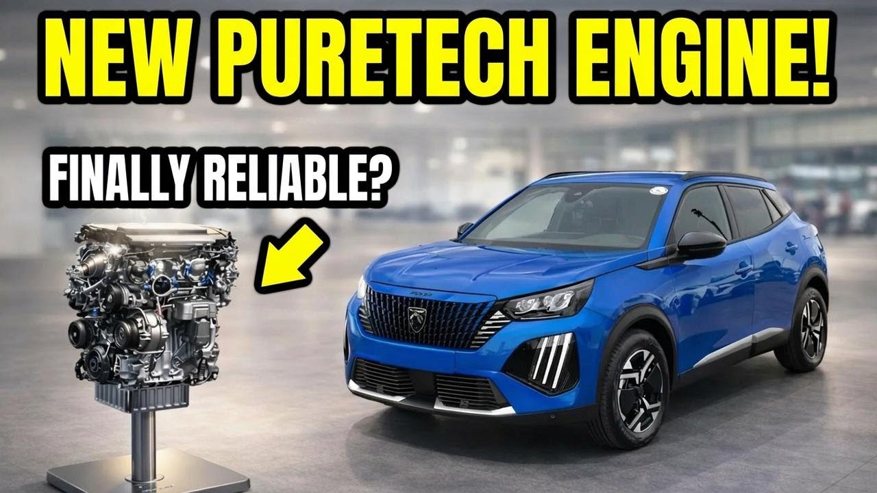PEUGEOT Unveils the New PureTech Engine! Is It Finally Reliable? - YouTube