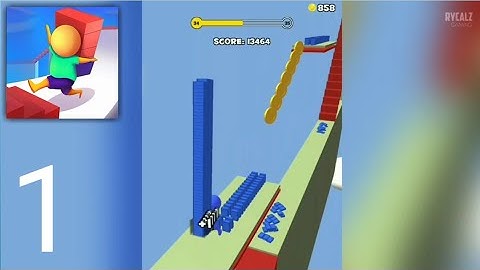 Stair Run - Built your path Gameplay Walkthrough Part 1 (Level 10 - 21)