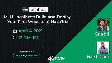 MLH Localhost: Build and Deploy Your First Website at HackTrix