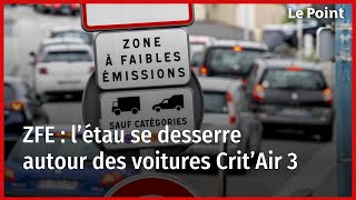 ZFE : l’étau se desserre autour des voitures Crit’Air 3