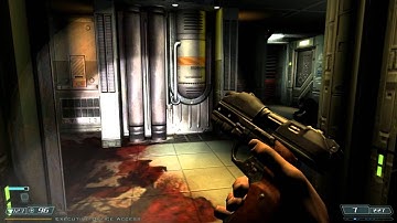 Doom 3 BFG Edition Walkthrough HD Level 3 Union UAC Administration ( Veteran )