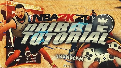 DRIBBLE TUTORIAL #1 WITH HANDCAM BECOME A DRIBBLE GOD ALREADY IN NBA 2K20 SPAM CROSSOVER 16/MOMENTUM