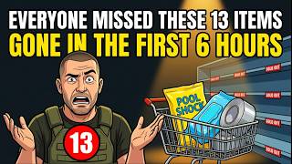 13 Items Gone From Stores In The First 6 Hours Of Grid Collapse Prepping 2026 Guide