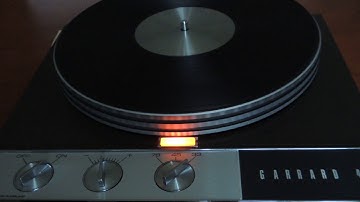 Garrard 401 pitch control / strobe test