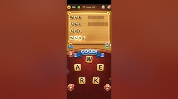 Word Connect Puzzle Level 159 Walkthrough [Bonus Words & Answers]