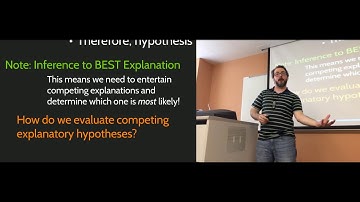 Abduction/Inference to Best Explanation