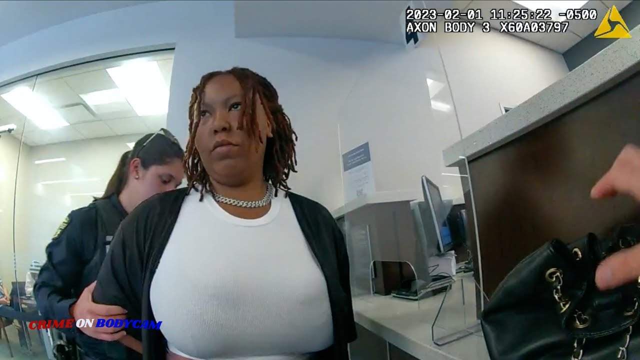 Woman Arrested After a Fake Check $40,000 Bank Fraud Scam - YouTube