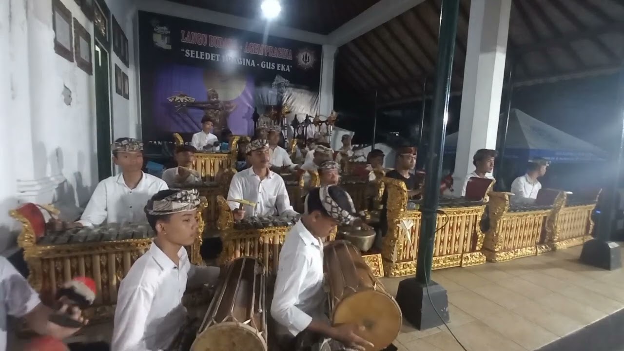 Gamelan Tari Puspanjali Santhi Budaya #gongkebyar #dewayadnya