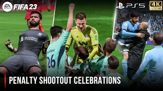 FIFA 23 | Penalty Shootout Celebrations | PS5™ 4K 60FPS