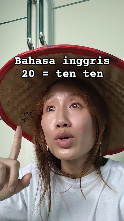 bahasa inggris 20 ten ten #fitriangelia #komedi #funny