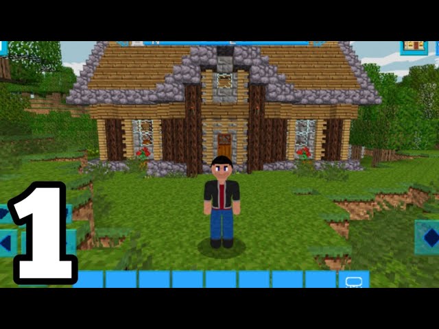 RealmCraft - Survival - First House - Gameplay Part 1 class=