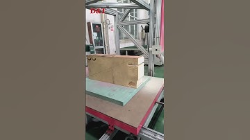 EVA PIR PUR High Precision Horizontal CNC Foam Cutting Machine DTC-F2012