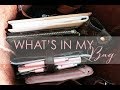 What's in my bag and how I organize it!