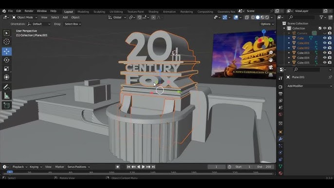 20th Century Fox Logo - Made in Blender 2.79 on Vimeo