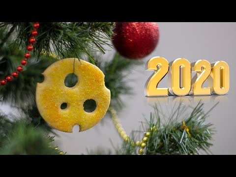 НОВОГОДНЕЕ печенье 2020 в виде СЫРа - Я - ТОРТодел!