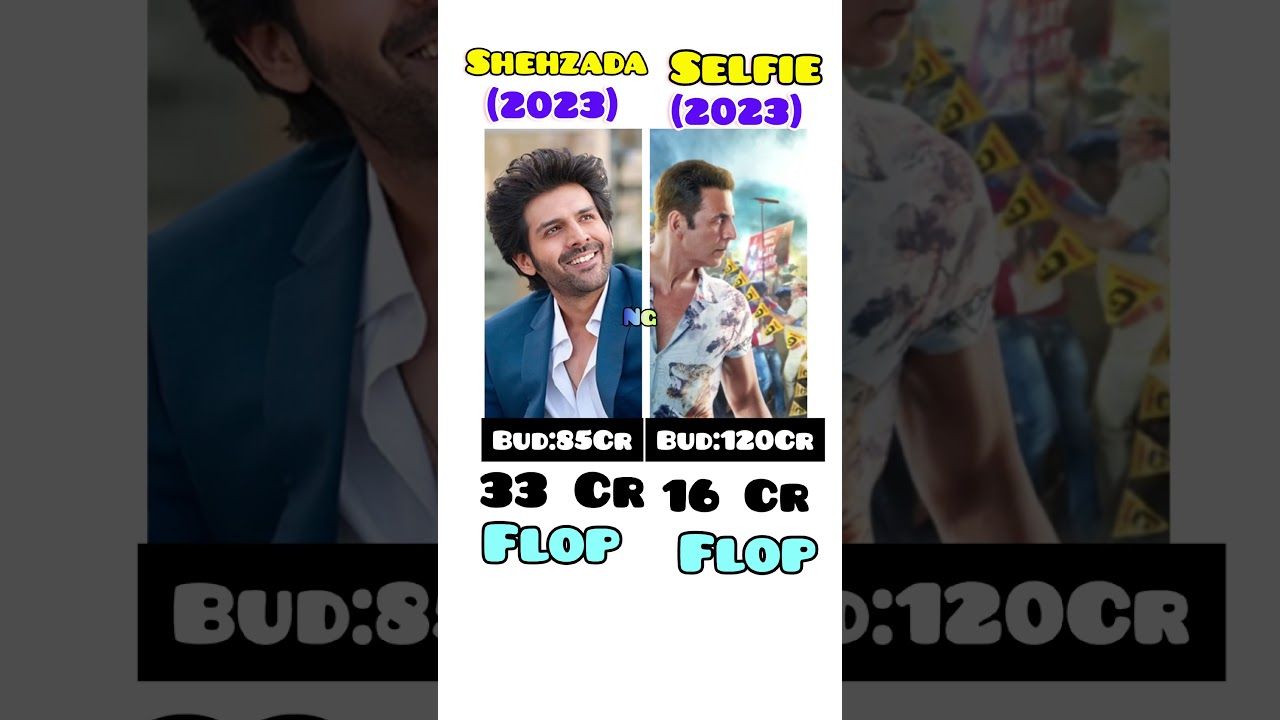 Shehzada Vs Selfie movie comparison 😱 