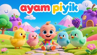 Download Lagu ANAK AYAM PIYIK PIYIK | 5 BEBEK KECIL BERMAIN | CIT CIT CUIT | SUARA HEWAN | LAGU CONGKLAK MP3