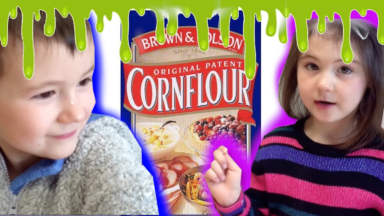 Science experiment for kids Cornflour and water YouTube