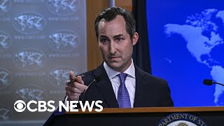 State Department holds briefing as world awaits Israel's response to Iran's attack | full video