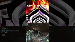 Warframe on iPhone 13 running flawlessly.  #warframe #ios #iphone #pc #ps5 #opbuilds #