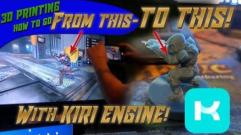 Scanning objects with the Kiri Engine App!  #3dprinting from #Halo Infinite  using Photogrammetry!