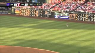 2012/06/20 Cuddyer's diving grab