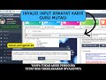 MENGATASI INVALID INPUT RIWAYAT KARIR GURU | TANPA TUKAR AKSES PENGGUNA