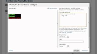 Confluence PlantUML Plugin Demonstration Confluence PlantUML Plugin Demonstration