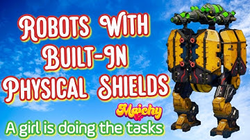 War Robots – Doing The Tasks – Deal Damage Using Robots With Built-In Physical Shields WR Gameplay