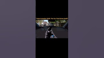 AI Tesla in Real Traffic #shorts #ai #fypシ゚viral
