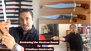 Reviewing the Windlass Steelcrafts Mexican Bowie | Bowie Knife Fighting Techniques | FMA
