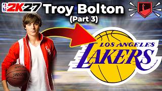 Troy Bolton Makes His NBA Debut in 2K27! (MyCareer)